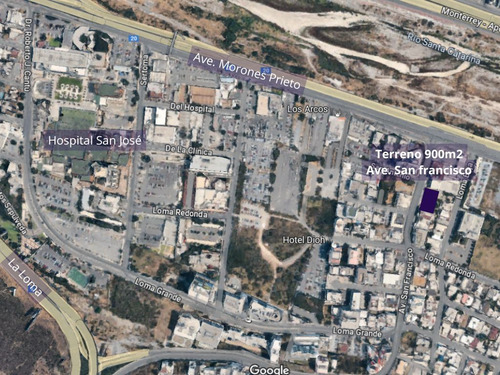 Venta Terreno En Lomas De San Francisco, Col. Doctores, Monterrey