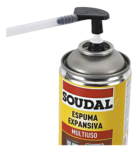 Espuma Expansiva Multiuso 750 Ml de Poliuretano 695g Soudal