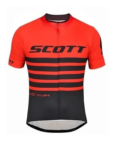 Imagem 1 de 3 de Camisa Ciclismo Scott Rc Team 20 Vermelha Original Com Nfe