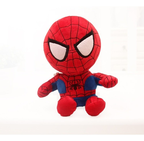 Peluche  Spider Man ( Hombre Araña Spiderman, 25 Cm Aprox.