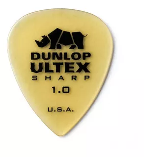 Jim Dunlop 10 Picks Puas Uñas Ultex Sharp