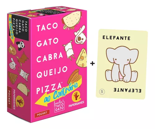 Taco Chapéu Bolo Presente Pizza (Família Taco Gato) - PaperGames