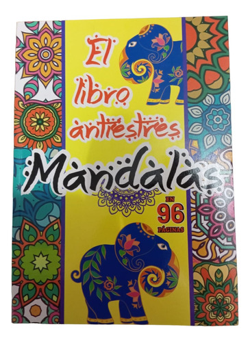 Libros De Mándalas Para Colorear De 96 Paginas X 2 Unidades