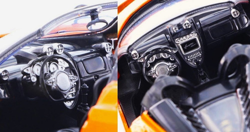 Pagani Huayra Roadster - Nuevo Con Caja - Motormax 1/24 Naranja
