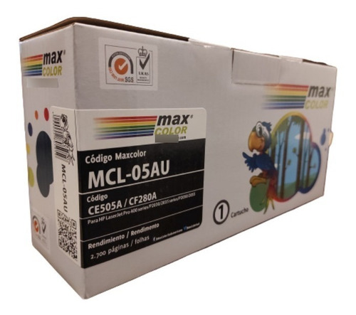 Imagen 3 de 3 de Pack 3 Toner Alternativo 05a Ce505a P2035 P2055 M401 M425