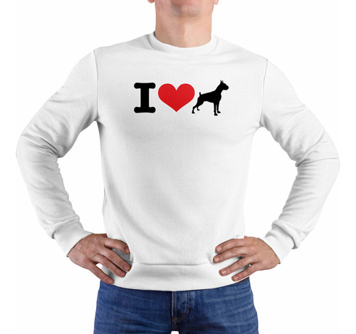 Polera I Love Boxer (d0193 Boleto.store)