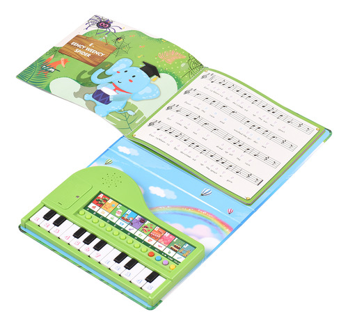 Libro De Piano Bigfun De 20 Teclas, Teclado Electrónico Y Mú