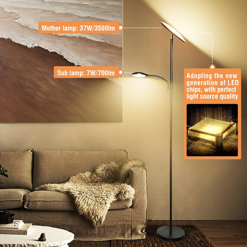 Lámpara De Pie 44w 4200lm Super Brillante Led Lámpara De Pie