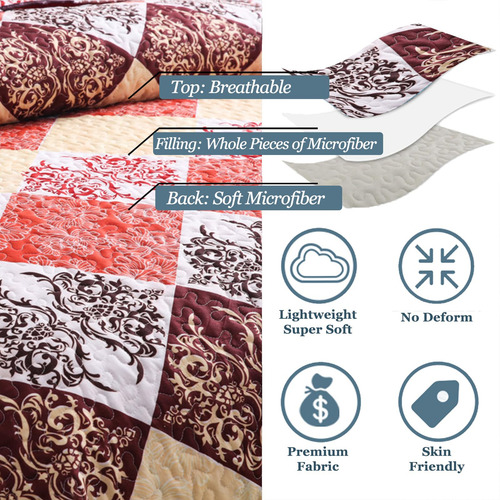 Juego De Edredones Queen-size Boho De Kindred Home - Colcha