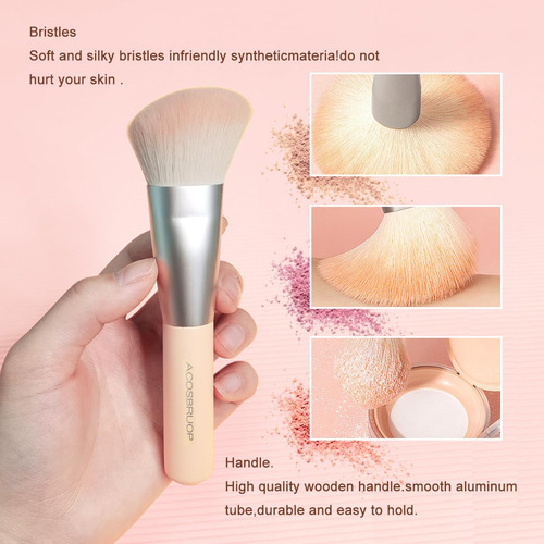 Sistema Profesional Del Cepillo Del Maquillaje, 8 Cepillos C