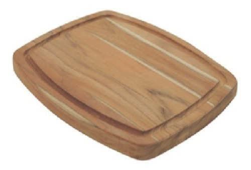 Plato Asado Canaleta 21 X 26 Cm Madera Zona Norte