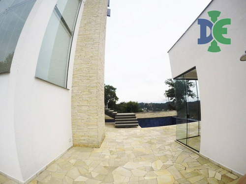 Chácara Com 3 Dormitórios À Venda, 2200 M² Por R$ 3.200.000 - Chácaras Condomínio Recanto Pássaros Ii - Jacareí/sp - Ch0047