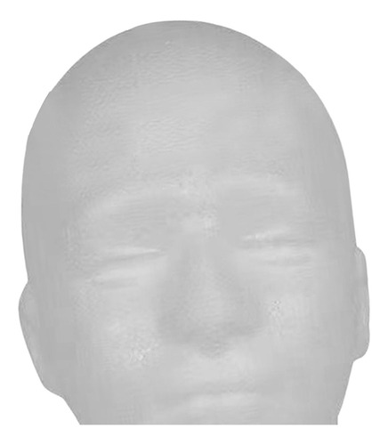 3 Cabeza De Peluca De Espuma Masculina, Modelo De