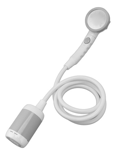 Set De Ducha Portátil De Acero Inoxidable Abs Pvc C/3 Modos