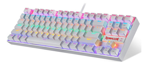 Teclado Gamer Redragon K552 Us Rainbow Switches Rojos 