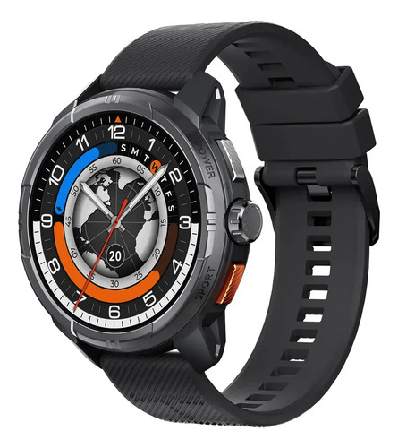 Smartwatch Haylou Solar Ultra LS23 Solar Ultra 1.6 chamadas bluetooth cor preto