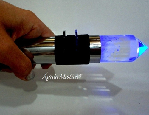 Cromoterapia Bastão Atlante Com Cristal Vogel