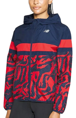 New Balance Campera Printed Accelerate- Mujer - N2r010014605