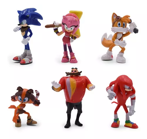 Sonic The Hedgehog Team Sonic Collection Super Sonic, Tails & Knuckles  Action Figure 3-Pack