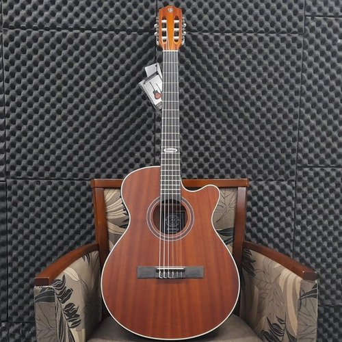 Imagem 2 de 9 de Violao Strinberg Sl200c Mgs Flat Nylon Fosco