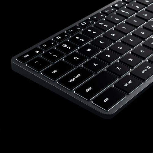 Imagen 6 de 10 de Teclado Inalámbrico Aluminio Retroiluminado / Satechi /apple