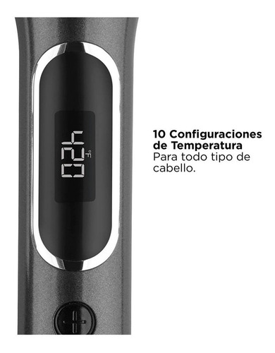 Rizadora Cerámica Ajustable Para Cabello Revlon Rvir1183la1