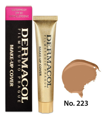 Maquillaje de extrema cobertura Dermacol Make-Up Cover tono 223