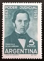 Comprar Argentina, Sello Gj 1266 Poder Judicial 1963 Mint L13710