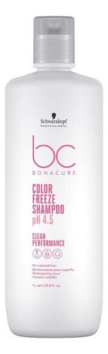 Shampoo Bonacure Clean Color Freeze Ph 4.5 Schwarzkopf 1l