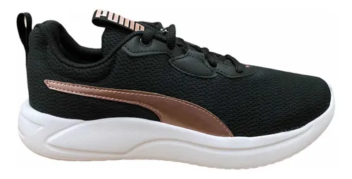 Tenis Puma Negros Elegantes Dama Comodos | sin intereses