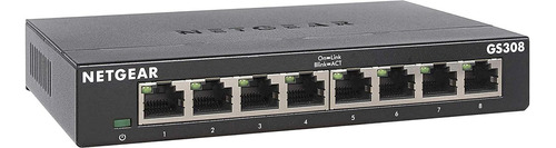 Netgear Conmutador No Administrado Gigabit Ethernet De 8 Pue