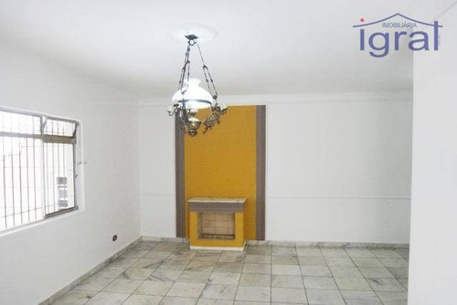 Imagem 3 de 6 de Casa Com 3 Dormitórios Para Alugar, 100 M² Por R$ 3.500,00/mês - Vila Guarani (zona Sul) - São Paulo/sp - Ca1043