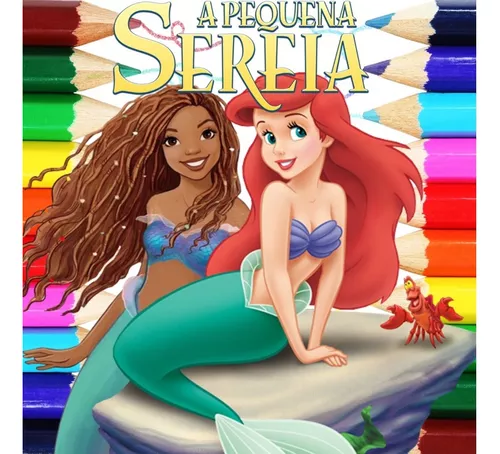 Desenho de Princesa sereia para Colorir - Colorir.com