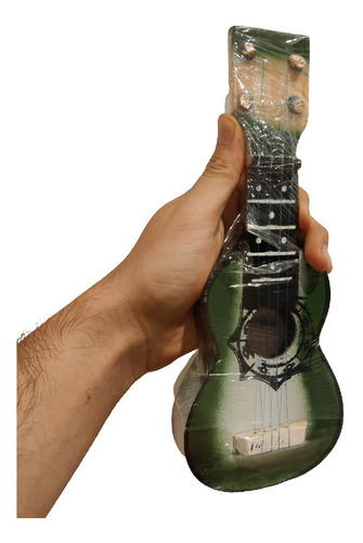 Juguete Guitarra Chica Madera 100% Artesanal Marca Erilio