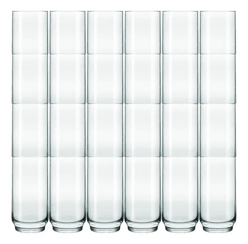 comprar Copo Lights Long Drink 410ml - Kit 24 Unidades Cor Transparente