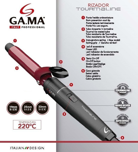 Imagen 3 de 10 de Rizador & Pinzas Multi Ondas Modelador Cabello & Pelo Waves - Cambio De Look - Multiuso - Garantia Oficial -