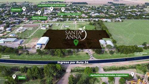 Venta / Financiacion - Lote - Barrio Santa Anna, Salto Grande.