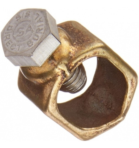 Kit 10 Conector Grampo Para Aterramento Haste Th 3/4 Intelli