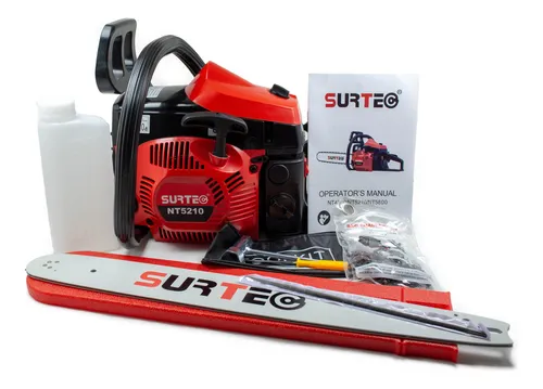 Motosierra Surtec 5200 2,7hp Bencinera Espada 18