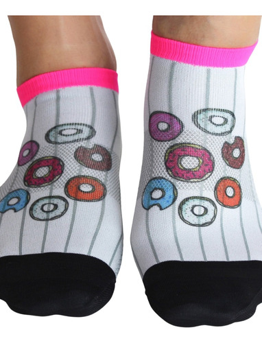 No Show Socks 021 Donuts - Feder Mut - Calceta Deportiva 