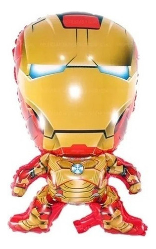 Globo Iron Man Heroe 75 X 48 Cm