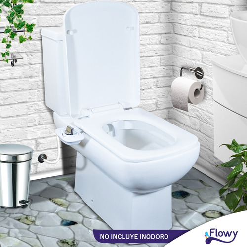 Imagen 2 de 10 de Bidet Para Inodoro Ducha Accesorio Incorporado Al Inodoro!