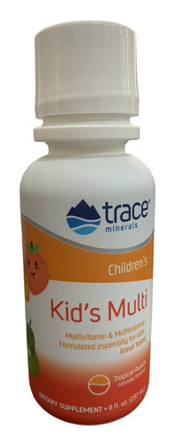 Ponche tropical Trace Minerals Kids Multi 237 ml Sabor