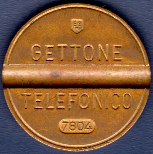 Ficha Gettone Telefonico Esm 7804