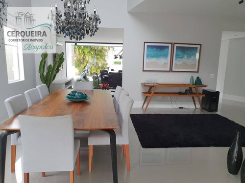 Imagem 13 de 30 de Casa, 420 M² - Venda Por R$ 2.300.000,00 Ou Aluguel Por R$ 0,00/mês - Acapulco - Guarujá/sp - Ca0592