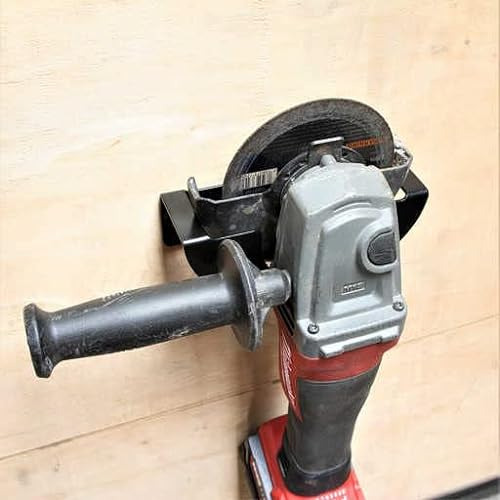 (paquete De 2) Soporte De Pared Amoladora Angular Negra...