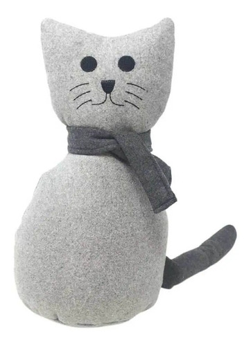 Peluche Gato Gris Gde Ranizzima Corp