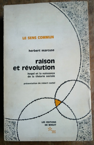 Herbert Marcuse, Raison Et Revolution (en Frances)