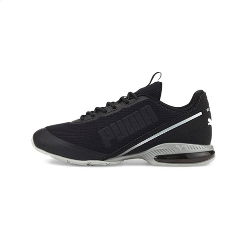 Tênis masculino Puma Cell Divide cor puma black/metallic silver - adulto 41 BR