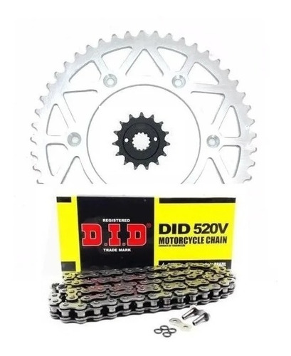 Kit Relação Crf 450r Crf 450x 04-16 (13x51) Did C/ Retentor